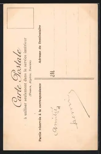 Künstler-AK Ernest Lessieux: Marseille, N.-D. de la Garde