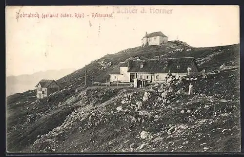 AK Bad Bleiberg, Dobratsch, Restaurant Österr. Rigi