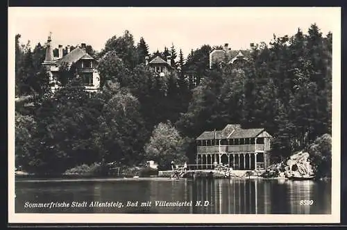 AK Allentsteig, Bad mit Villenviertel