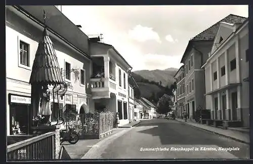 AK Eisenkappel in Kärnten, Gasthaus am Hauptplatz