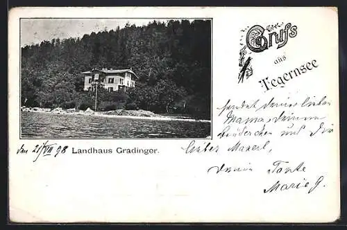 AK Tegernsee, Hotel Landhaus Gradinger