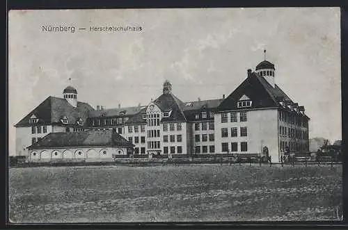 AK Nürnberg, Ansicht der Herschel-Schule