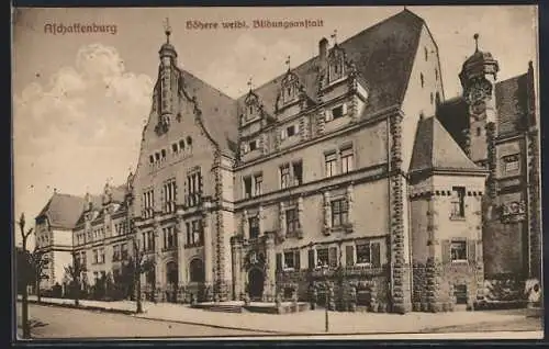 AK Aschaffenburg, Höhere weibl. Bildungsanstalt