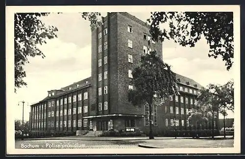 AK Bochum, Partie am Polizeipräsidium