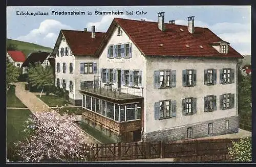 AK Stammheim / Calw, Erholungsheim Friedensheim
