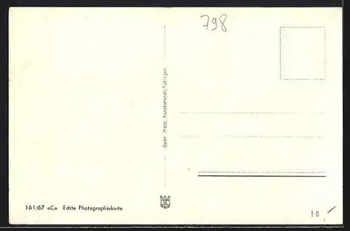 AK Wangen / Allgäu, Lindauer Vorstadt mit Tor