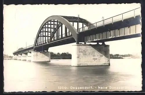 AK Deggendorf, Neue Donaubrücke