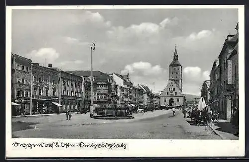 AK Deggendorf, Partie am Luitpoldplatz