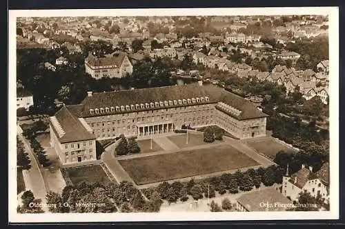 AK Oldenburg i. O., Ministerium vom Flugzeug aus