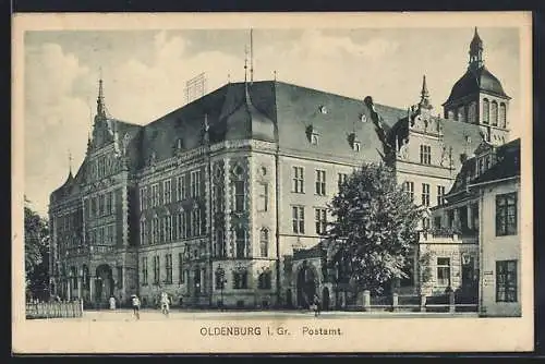 AK Oldenburg / O., Postamt