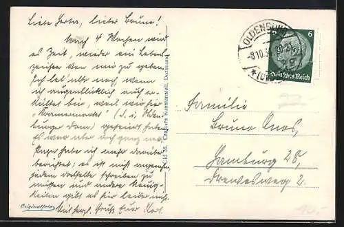 AK Oldenburg / O., Postamt