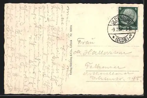 AK Oldenburg / O., Postamt