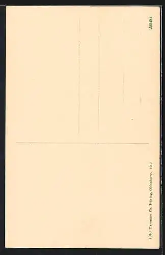 AK Oldenburg / O., Haus Degode, Frontalansicht