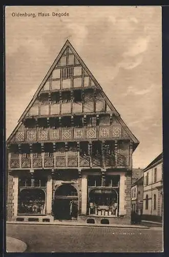 AK Oldenburg / O., Haus Degode