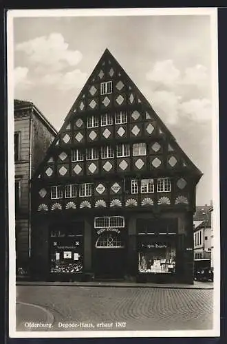 AK Oldenburg / O., Degode-Haus