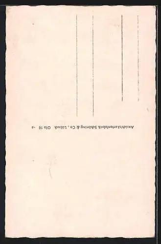 AK Oldenburg i. O., Gertrudenkapelle mit Strassenpartie