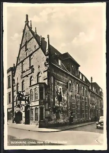AK Oldenburg /Oldb., Hotel Graf Anton Günther