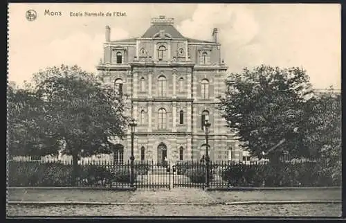 AK Mons, Ecole Normale de l`Etat