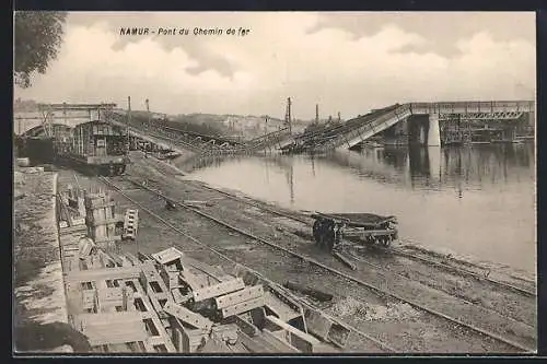 AK Namur, Pont du Chemin de fer