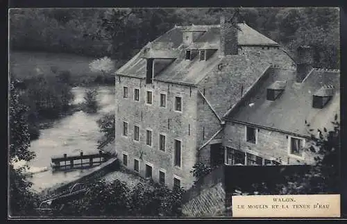 AK Walzin, Le Moulin et la Tenue d`Eau