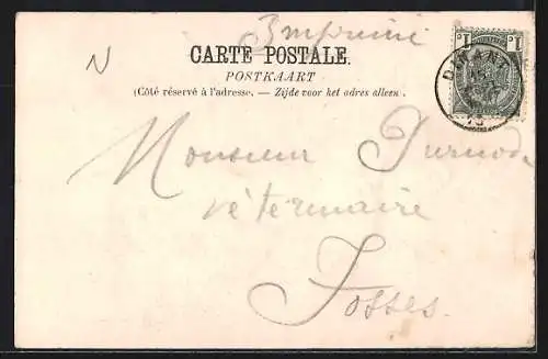 AK Dinant, Exposition de Dinanderies, Facade principale