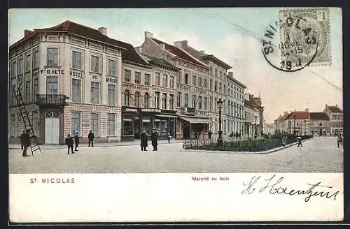 AK St. Nicolas, Marché au bois