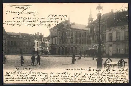 AK St. Nicolas, Place de la Station