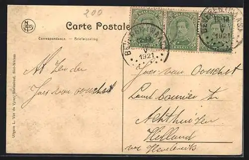 AK Saint-Nicolas, Rue Mercator, Strassenpartie