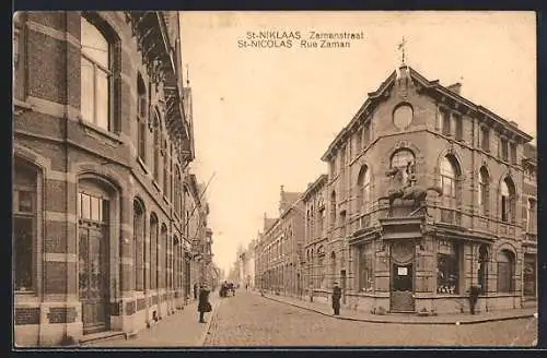 AK St-Nicolas, Rue Zaman, Strassenpartie