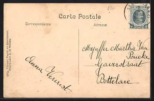 AK St-Nicolas, Rue Zaman, Strassenpartie