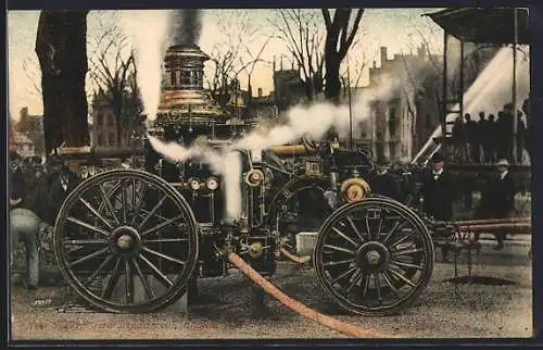 AK New Haven, CT, Fire Department, Engine in Action, Feuerwehr