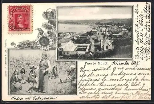 AK Puerto Montt /Patagonien, Panorama, Indios