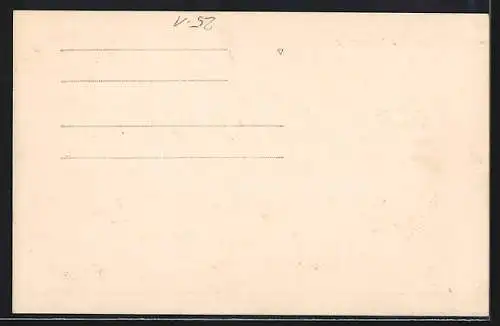 Foto-AK Auto vor einem Restaurant