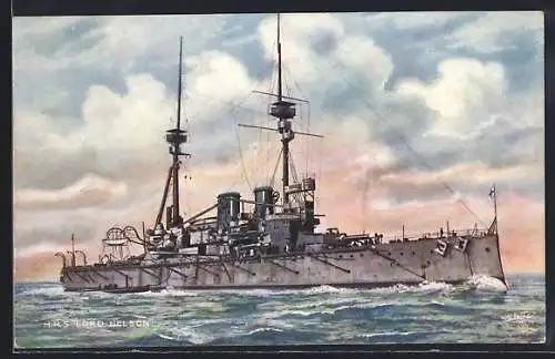 AK Kriegsschiff H.M.S. Lord Nelson