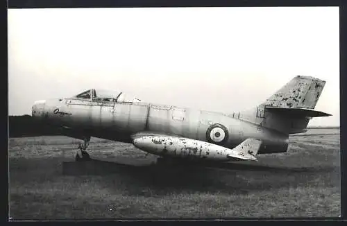 Fotografie Flugzeug Dassault 450 Ouragan, Jasta Kampfjet der französischen Luftstreitkräfte