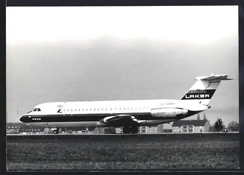 Fotografie Flugzeug BAC One-Eleven Laker Kennung G-AVBY