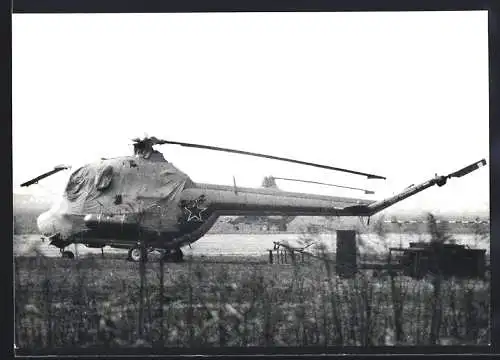 Fotografie Hubschrauber - Helikopter MIL MI-2 der Sowjet-Streitkräfte