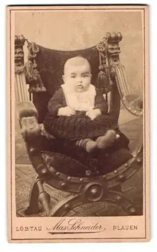 Fotografie Max Schneider, Löbtau-Dresden, Wilsdrufferstrasse 47, Porträt eines Kleinkinds