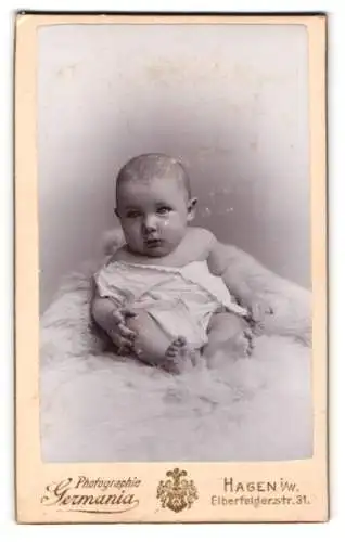 Fotografie Germania, Hagen, Elberfelderstr. 31, Porträt eines kleinen Kindes