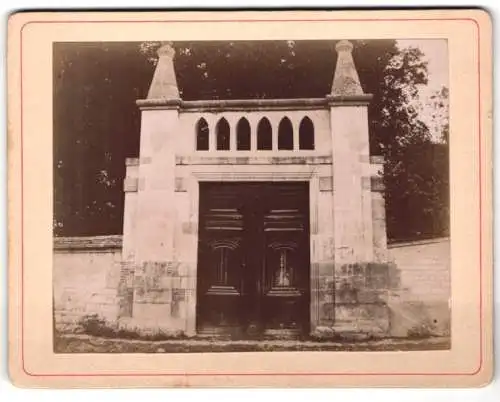2 Fotografien Ansicht Saint Maure, Port cote Ionchy de Chateau et le Chateau de Ste. Maure