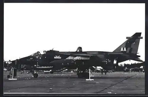 Fotografie Flugzeug McDonnell F-4 Phantom, Kampfjet auf der US-Base Ramstein