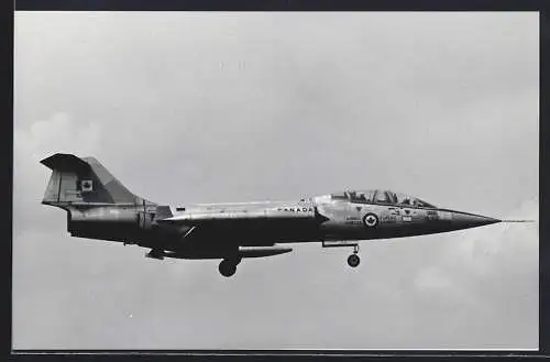 Fotografie Flugzeug Lockheed F-104 Starfighter der Royal Air Force Canada