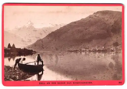 Fotografie Würthle & Spinnhirn, Salzburg, Schwarzstrasse, Ansicht Zell am See, Landschaft am See