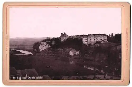Fotografie Lautz, Damrstadt, Ansicht Diez / Lahn, Blick zum Schloss Oranienstein
