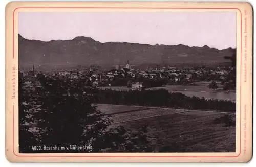 Fotografie Lautz & Isenbeck, Darmstadt, Ansicht Rosenheim, Panoramablick vom Höhensteig