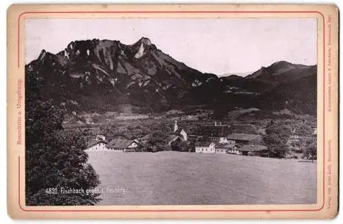 Fotografie Lautz & Isenbeck, Darmstadt, Ansicht Fischbach, Blick zum Ort gegen den Heuberg