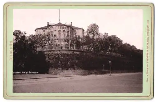 Fotografie Stengel & Markert, Dresden, Ansicht Dresden, Königl. Belvedere