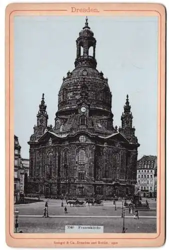 Fotografie Stengel & Co., Dresden, Ansicht Dresden, Frauenkirche