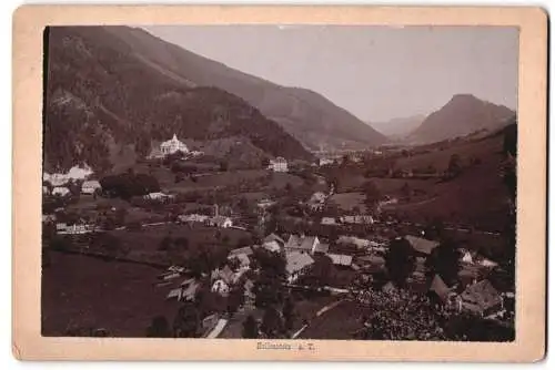 Fotografie Ferdinand Schnell, Waidhofen an der Ybbs, Pelzgasse 24, Ansicht Hollenstein a. Y., Landschaftspanorama