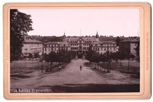 Fotografie Kunstverlag Lautz, Darmstadt, Lahnthal, Ansicht Diez / Lahnn, Schloss Oranienstein